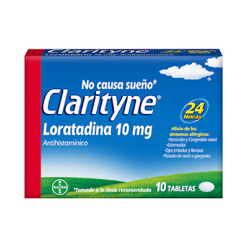 Clarityne Loratadina10mg Bayer Caja x 10tabletas  