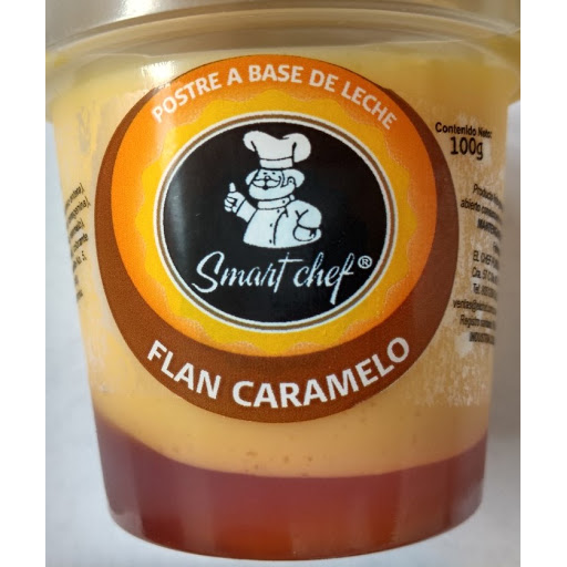 Flan Smart Chef Caramelo x 100 gr