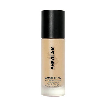 Base De Maquillaje Sheglam Líquida Complexion Pro Long Lasting Breathable Shell x 30 ml  