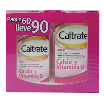 Caltrate 600 D Caja x 90 Comprimidos  