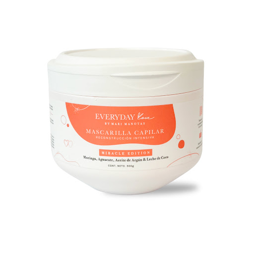 Mascarilla Capilar Everyday Love Reconstrucción Interna Frasco x 300 gr 