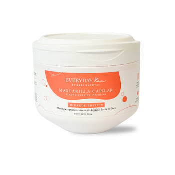 Mascarilla Capilar Everyday Love Reconstrucción Interna Frasco x 300 gr   