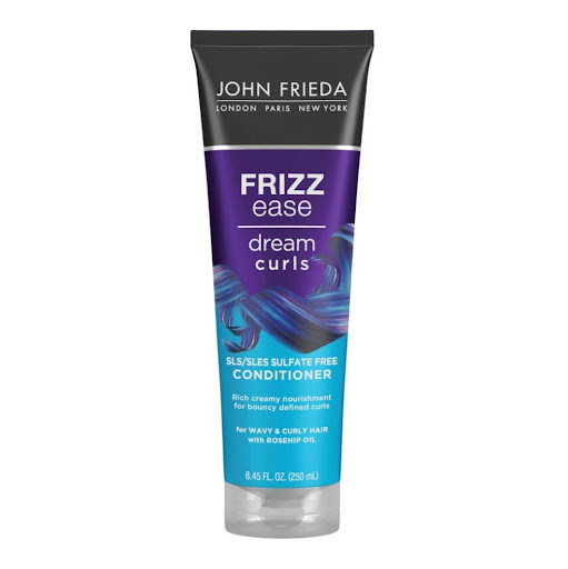 Acondicionador Cabello Crespo Dream Curls John Frieda 250 Ml John Frieda Colapsible x 1 Logra lo mejor de tus rizos todos los días con nuestras fórmulas que desafían el encrespamiento y los amantes de los crespos. 

El acondicionador Frizz Ease Dream Curls, con aceite de rosa mosqueta y 