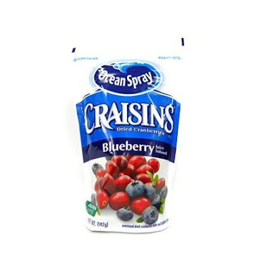 PASABOCAS OCEAN SPRAY   CRAISINS BLUEBERRY GLUTEN FREE X142G 