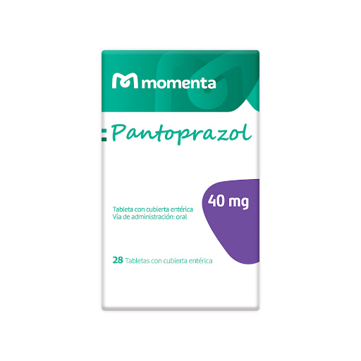 Pantoprazol 40 mg Momenta Caja x 28 Tabletas