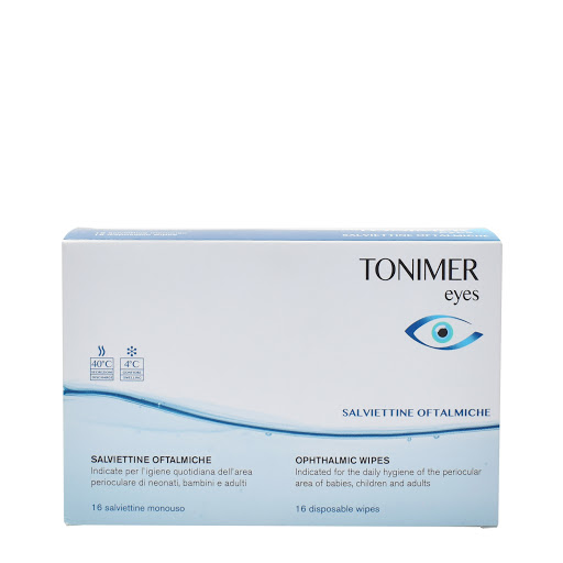 Toallitas Oftálmicas Tonimer Eyes x 16 und