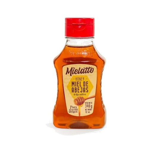 Miel De Abejas Apiarios Mielatto Pura Natural Tarro x 340 Gr