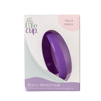 Disco Menstrual Lifecup De Silicona Hipoalergénica x 1 und  