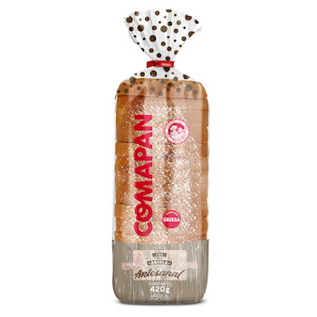 Pan Tajado Comapan Artesanal de la Abuela x 420 gr  