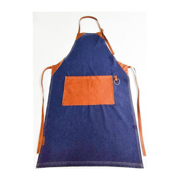 Delantal Behome Jean Bbq   x 1 und  
