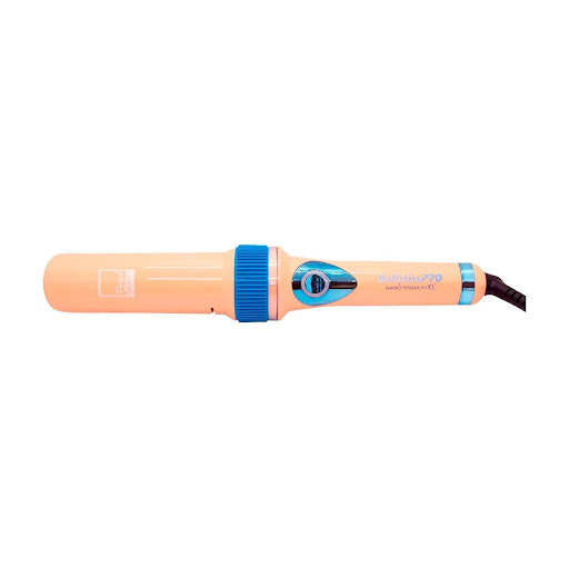  MIRACURLPRO PEACH GLOW XL 1; BaBylissPRO CAJA x 1 Doble voltaje 	Barril mas largo 	3 Direcciones de Rizos: Alternado / Derecha / Izquieda 	5 Niveles de Temperatura: 300şF, 340şF, 375şF, 410şF, 450şF.