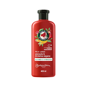 Acondicionador Herbal Essences Granada Y Proteína Vegana Frasco x 400 ml  