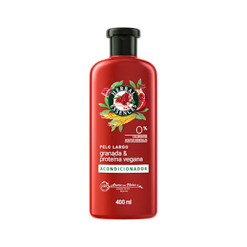 Acondicionador Herbal Essences Granada Y Proteína Vegana Frasco x 400 ml  