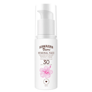 Protector Solar Hawaiian   Tropic Mineral Milk Face Tinted Spf 30 x 50 ml  