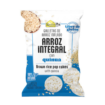 Galletas Karavansay Arroz Inflado Con Quinua x 25 gr  