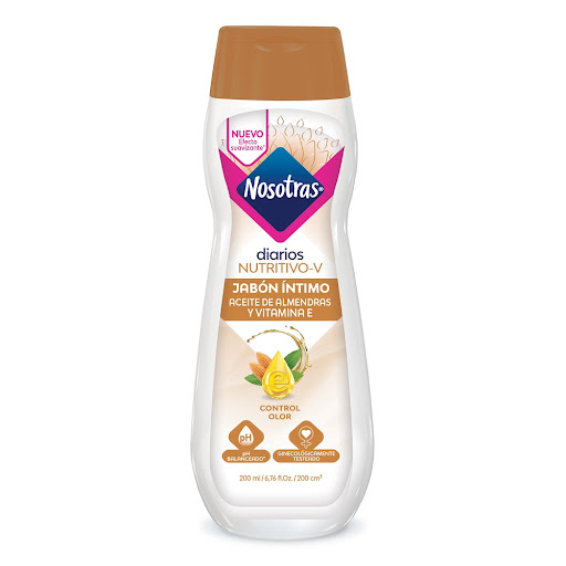 Jabon Intimo Nosotras Herbal Nutritivo x 200 ml