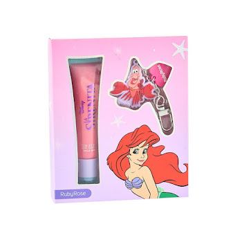 Lip Gloss Ruby Rose Coral Shine La Sirenita Caja x 15 g  