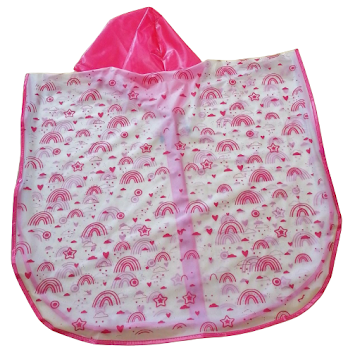 Poncho Impermeable   Branddu Niña 8-12 Años x 1 und 
