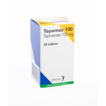 Topamac Topiramato 100 mg Janssen Caja x 28 Tabletas  