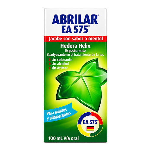 Abrilar EA 575 Mentol  Extracto Hedera Helix 0,7% Megalabs Frasco x 100 ml
