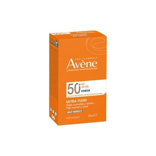 Protector Solar Avene   FPS 50+ Ultrafluid&nbsp;Mat Perfect x 50 ml