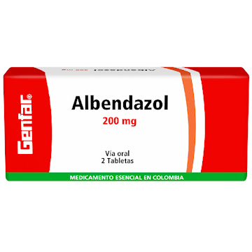 **Albendazol Genfar 200Mg Tabletas Caja X2Tab         