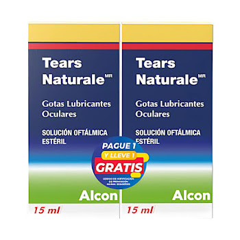 Oferta Tears Naturale   Alcon Pack 2x1 Solución Oftálmica x 15ml  