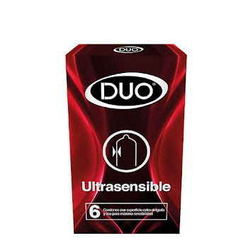 Condón DUO Ultrasensible x 6 und  