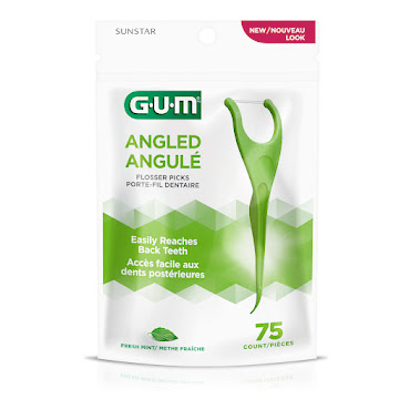 Hilo Dental Gum Sunstar Flossers Angulado x 75 und  