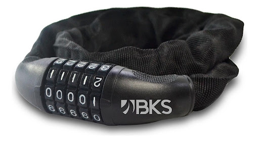 Bks Cadena Para Bicicleta Dimensiones: 100 Cm X 6 Mm Con Candado De Combinación BKS Papeleta x 1 BIKES FOR LIFEBKS marca líder con más de 20 años en el Mercado, especializados en equipos y accesorios en la categoría Ciclismo que integra diferentes productos de tecnología avanzada.DESCRIPCIÓN DEL 