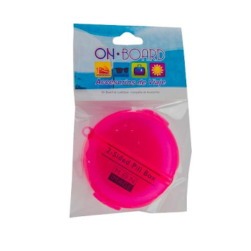 Pastillero Trial  2- Sided Pill Box Mon Image x 1 und  