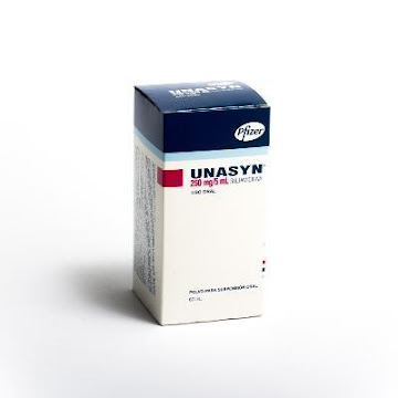 Unasyn 250mg/5Ml   Suspensión Oral Frasco x60Ml. PFIZER Sultamicilina    