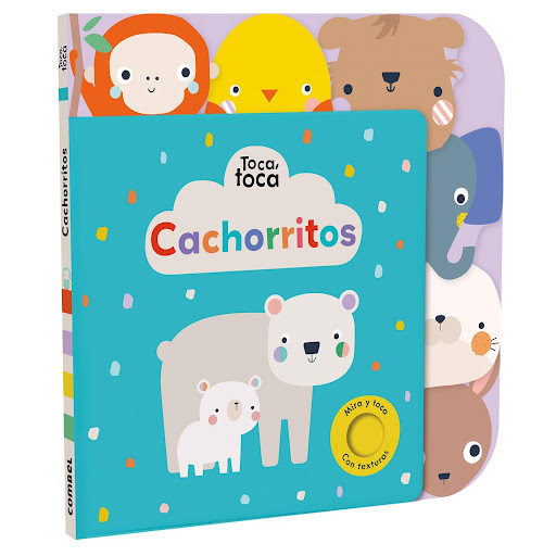 Toca, Toca. Cachorritos (T.D) Combel Libro x 1 CACHORRITOS toca toca td CombelLibros de gran formato con rimas y textos sencillos, colores vivos y texturas variadas que invitan a los más pequeños a experimentar a traves del tacto y la vista. Una c