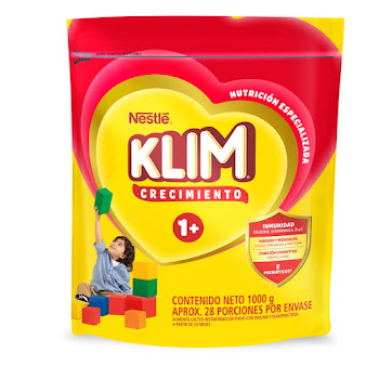 Alimento Lácteo Klim 1+ DHA x 1000 gr  