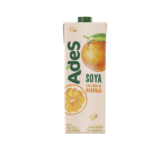 Bebida de Soya Ades Naranja x 946 ml