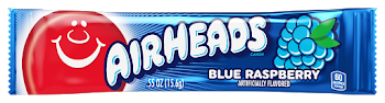 Barra De Dulce Airheads Candy Morazul x 15.6 gr  