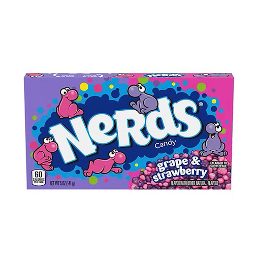 Dulces Nerds Uva Fresa x 141 gr