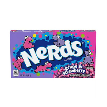 Dulces Nerds Uva Fresa x 141 gr  