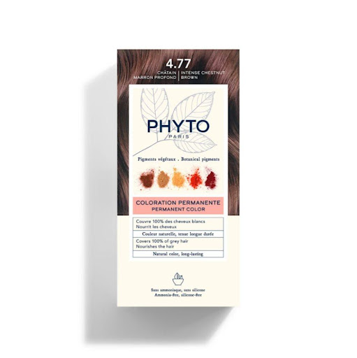 Tinte Phyto Color 4.77 Castaño Marrón PHYTO caja x 1 undefined