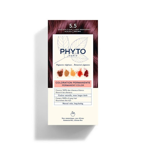 Tinte Phyto Color 5.5 Castaño Claro Caoba PHYTO caja x 1 