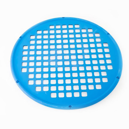 Ejercitador Mano Rejilla Blue Large Lg  x 1 Está diseñado para fortalecer los dedos, muñeca y antebrazo de manera integral. Su tejido de red especial duplica el movimiento, permitiendo trabajar simultáneamente todos los músculos y tendones, ide