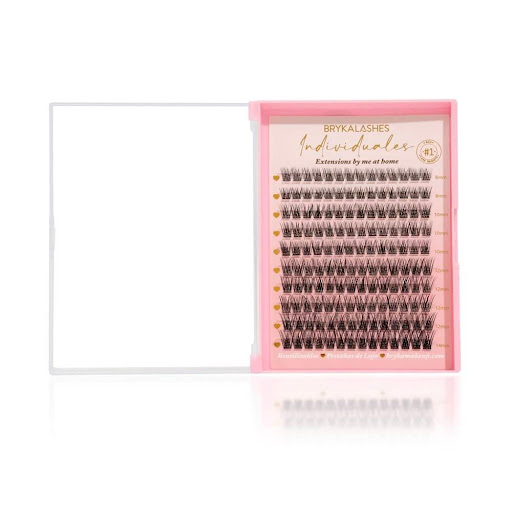 Pestañas Postizas Individuales Soft Natural -10 Líneas Bryka Caja x 140 und Nuestro nuevo paquete contiene 10 líneas con 140 puntos reutilizables, en longitudes mezcladas de 8mm, 10mm, 12mm y 14mm, curvatura C natural.Incluye racimos precortados y listos para aplicar, lo que 