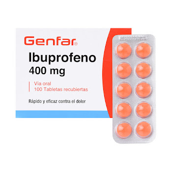 Ibuprofeno 400 mg Genfar Fracción Blister x 10 Tabletas  