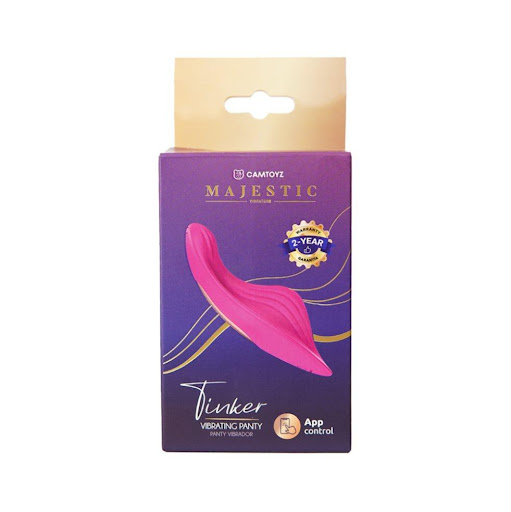 Vibrador Para Panty Tinker Con App Camtoyz Camtoyz Caja x 1 Vibrador Tinker: Controla el placer desde la app con 9 modos de vibración. Compacto, discreto, de silicona y ABS, resistente al agua IPX6 y recargable. Ideal para uso diario, portátil y cómodo.