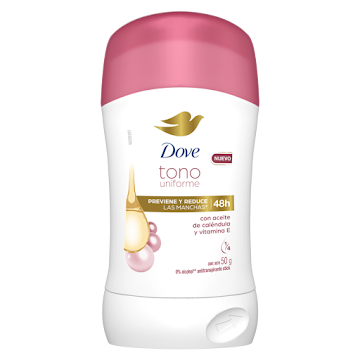 Desodorante Dove Dermo Aclarant Hipo Alergénico 48h 0% Alcohol x 50 gr  