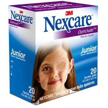 Parche 3M Nexcare Opticlude Junior Caja x 20 und  