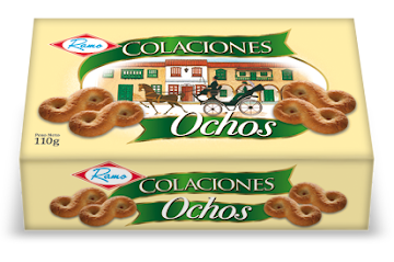 Galletas Ramo   Colaciones Ochos caja x 110g  Nav18  