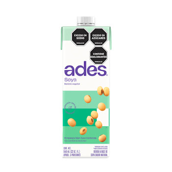 Bebida de Soya Ades   Natural x 946 ml 