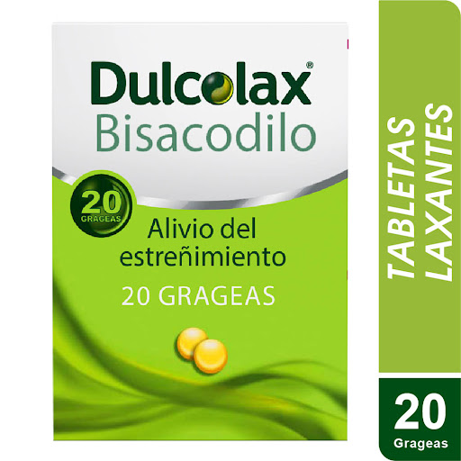 Dulcolax Bisacodilo 5 mg Sanofi Caja x 20 Grageas