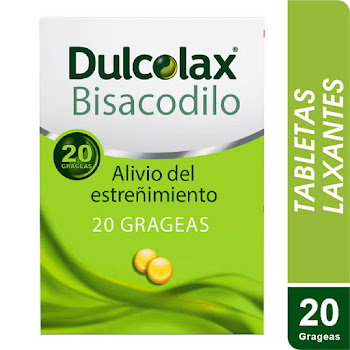 Dulcolax Bisacodilo 5 mg Sanofi Caja x 20 Grageas  